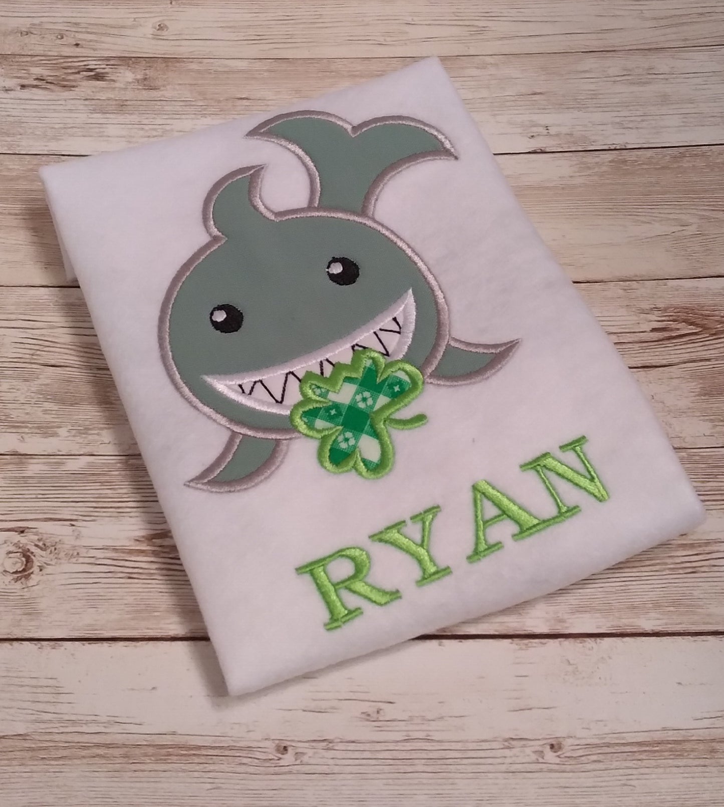 Embroidered Personalized St. Patrick's Day T-Shirt