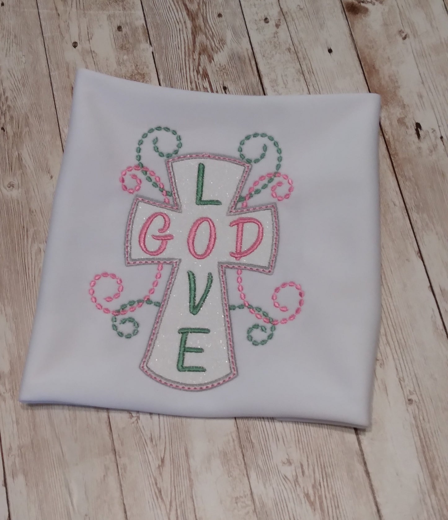 Embroidered Personalized Easter T-Shirt