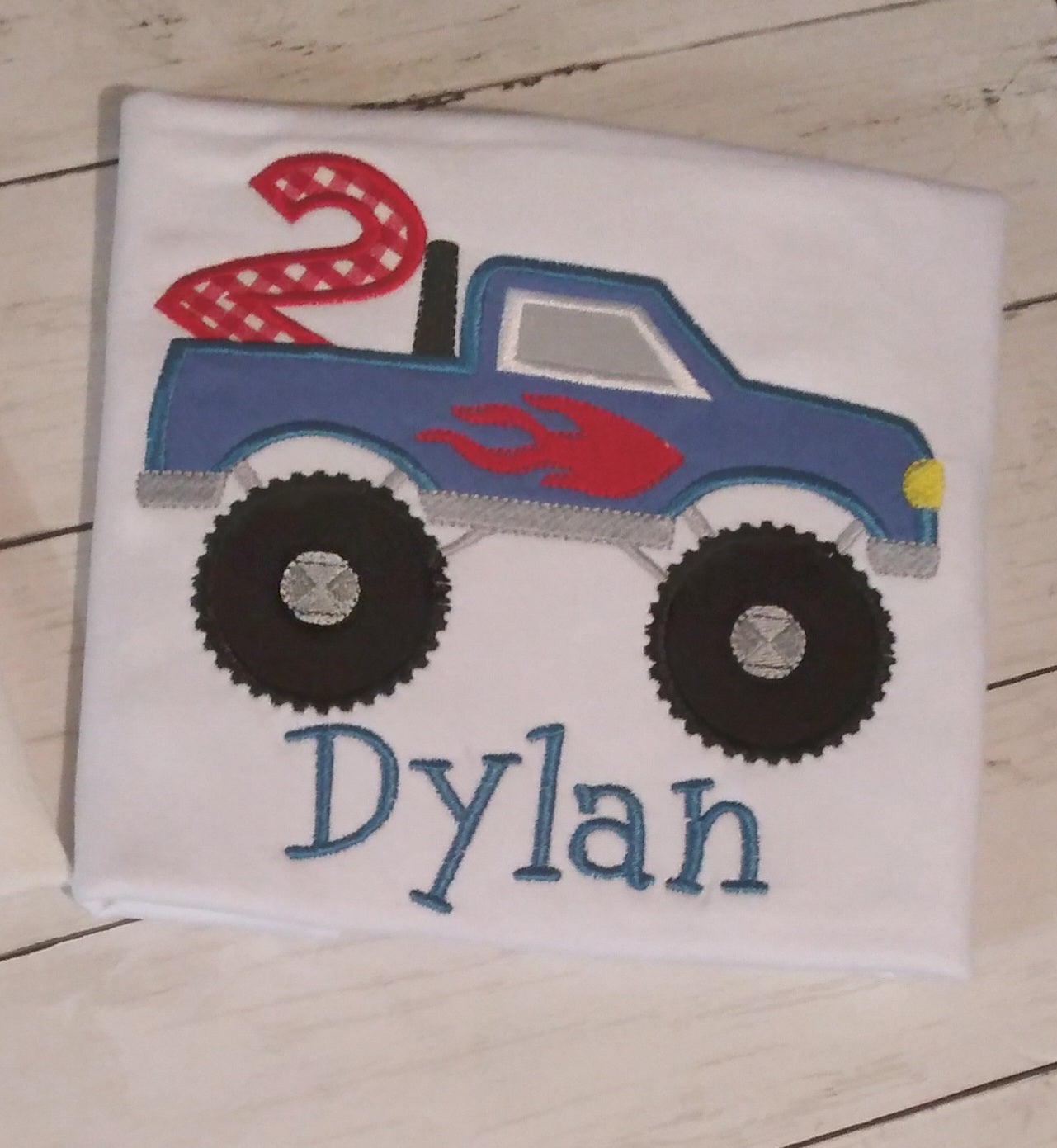 Embroidered Personalized Birthday T-Shirt