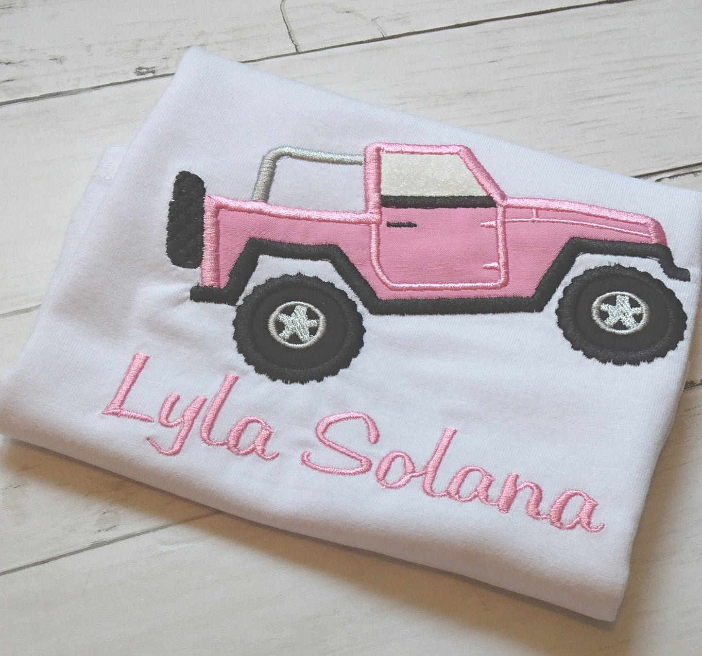 Embroidered Personalized T-Shirt