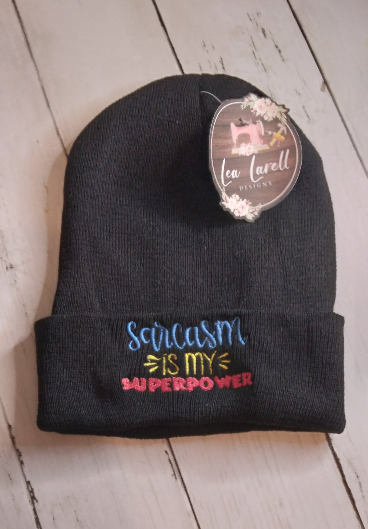 Embroidered SuperPower Beanie