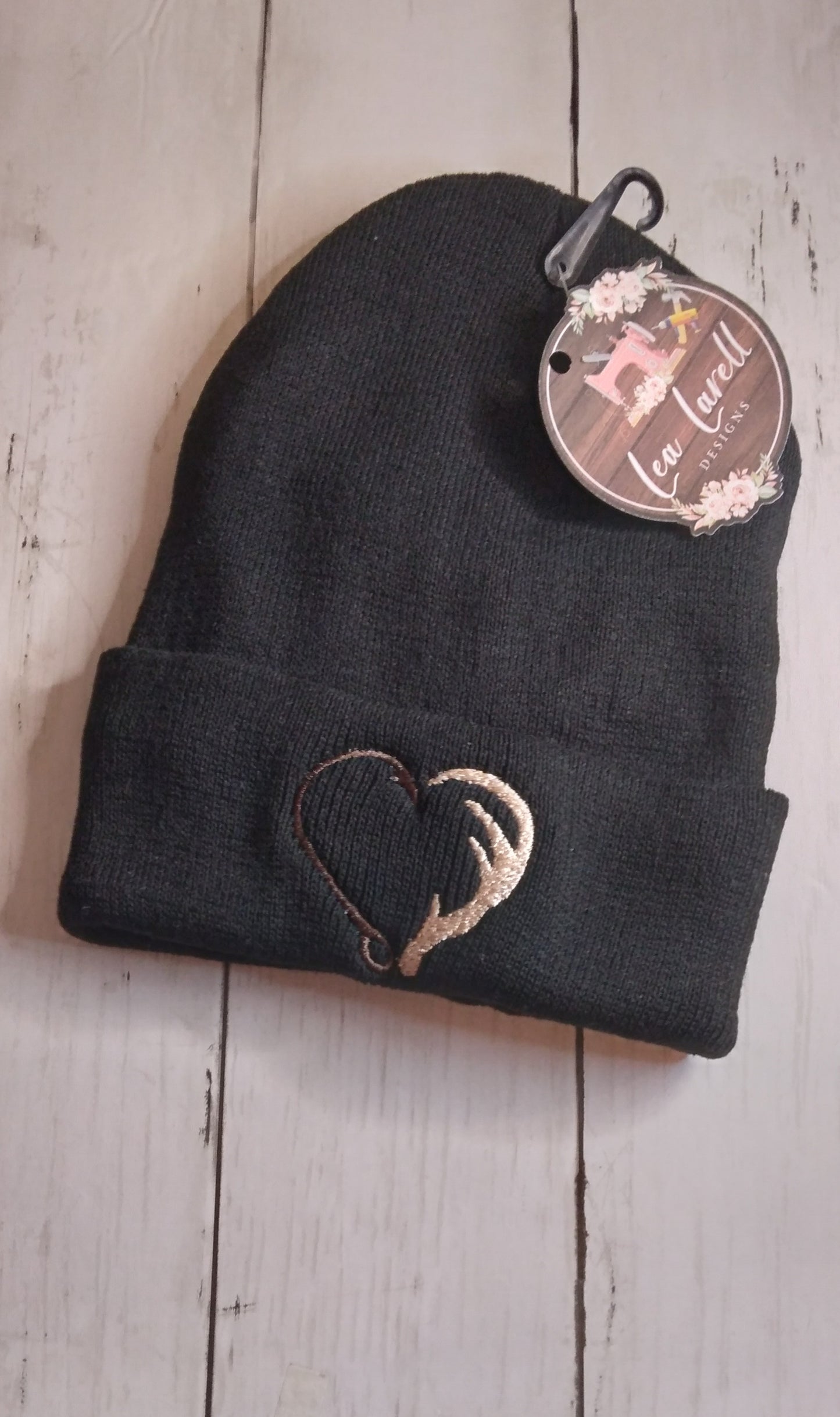 Embroidered Youth Fishing Beanie