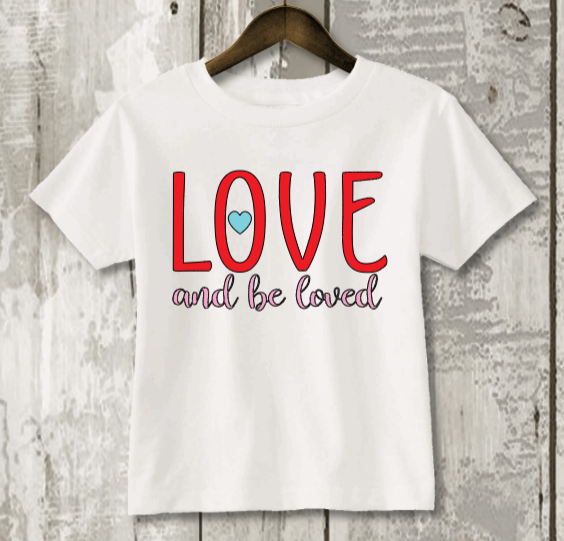Embroidered Personalized Valentine's T-Shirt