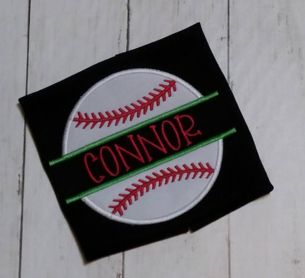 Baseball Embroidered Customized Shirt