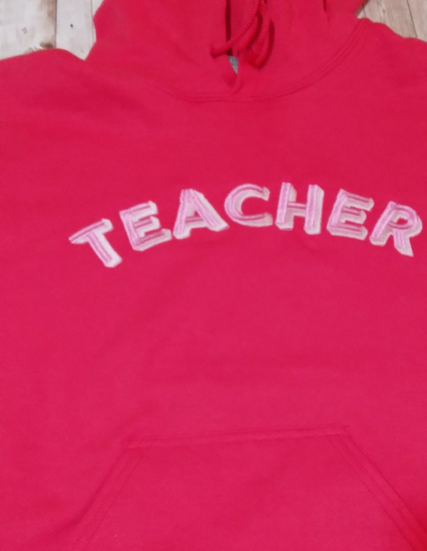 Embroidered Paprika Hoodie