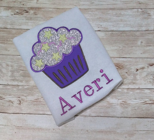 Embroidered Personalized Birthday T-Shirt