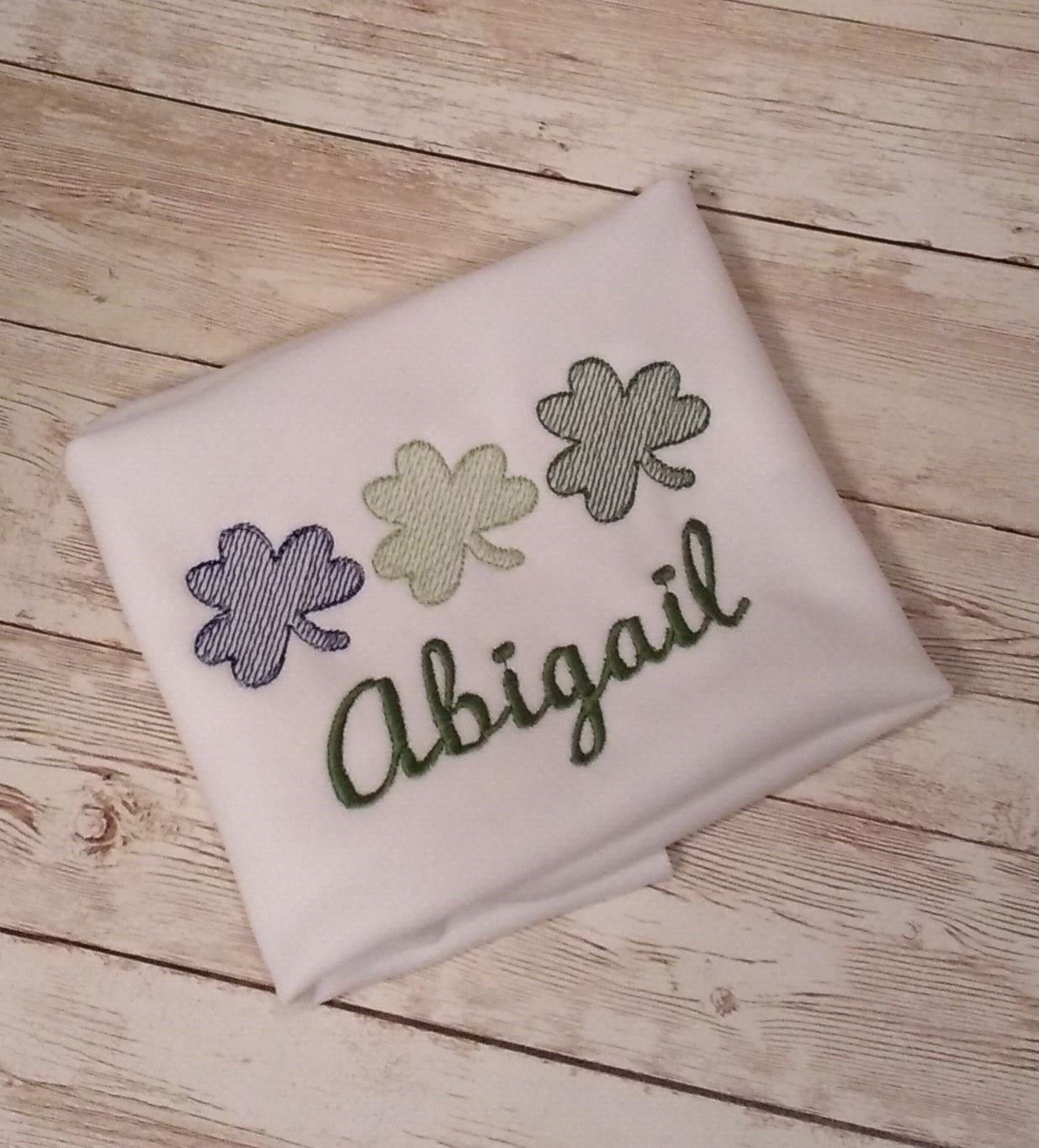 Embroidered Personalized St. Patrick's Day T-Shirt