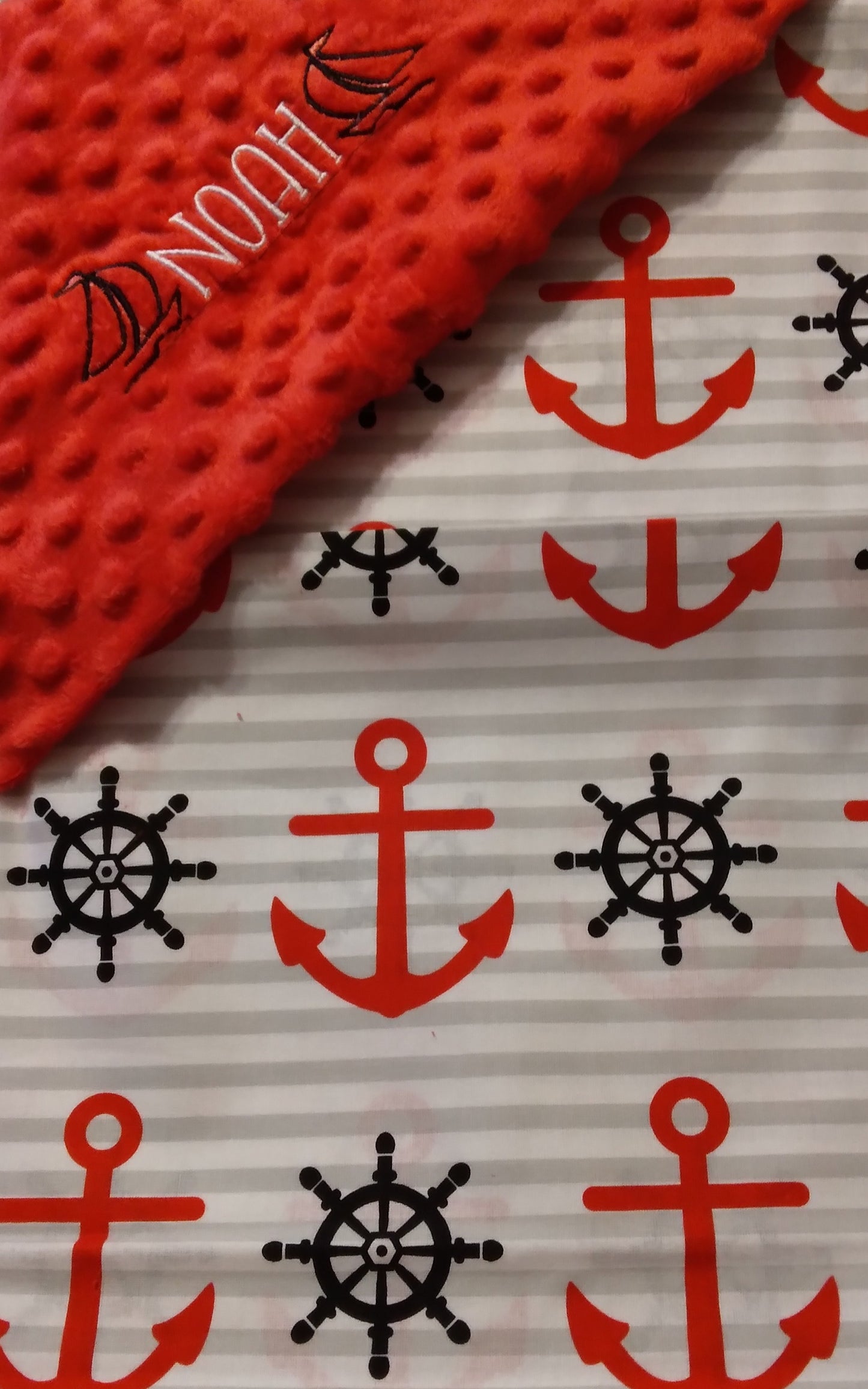 Embroidered Personalized Baby Blanket