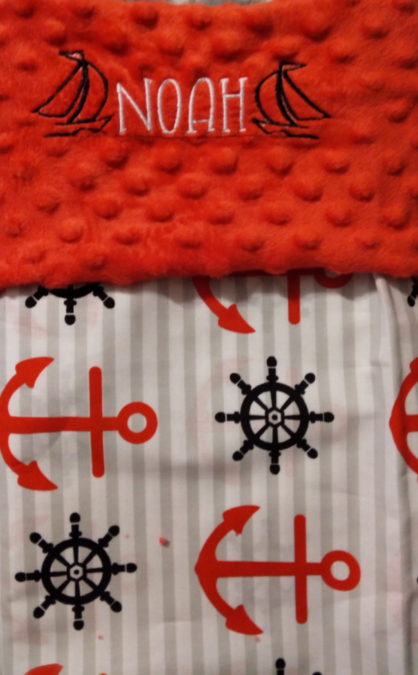 Embroidered Personalized Baby Blanket