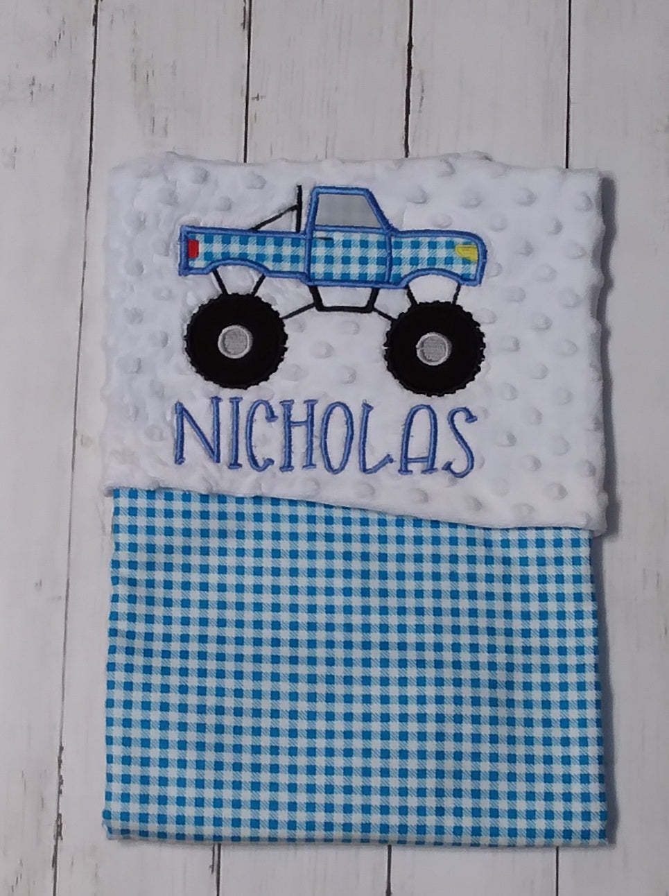 Embroidered Personalized Baby Blanket