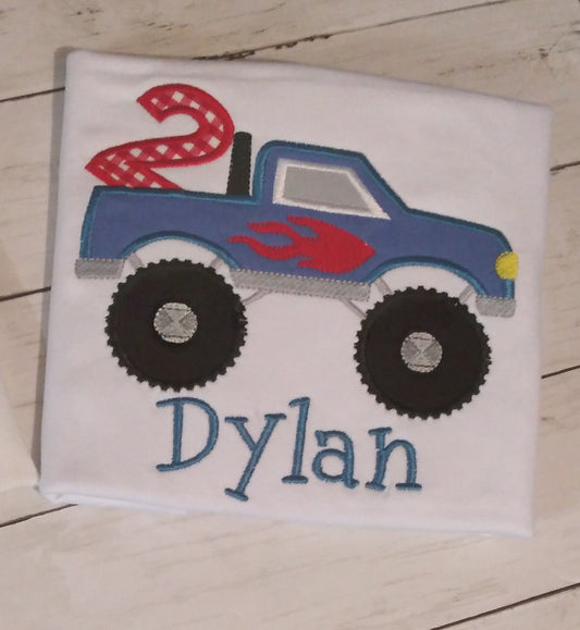 Embroidered Personalized Birthday T-Shirt