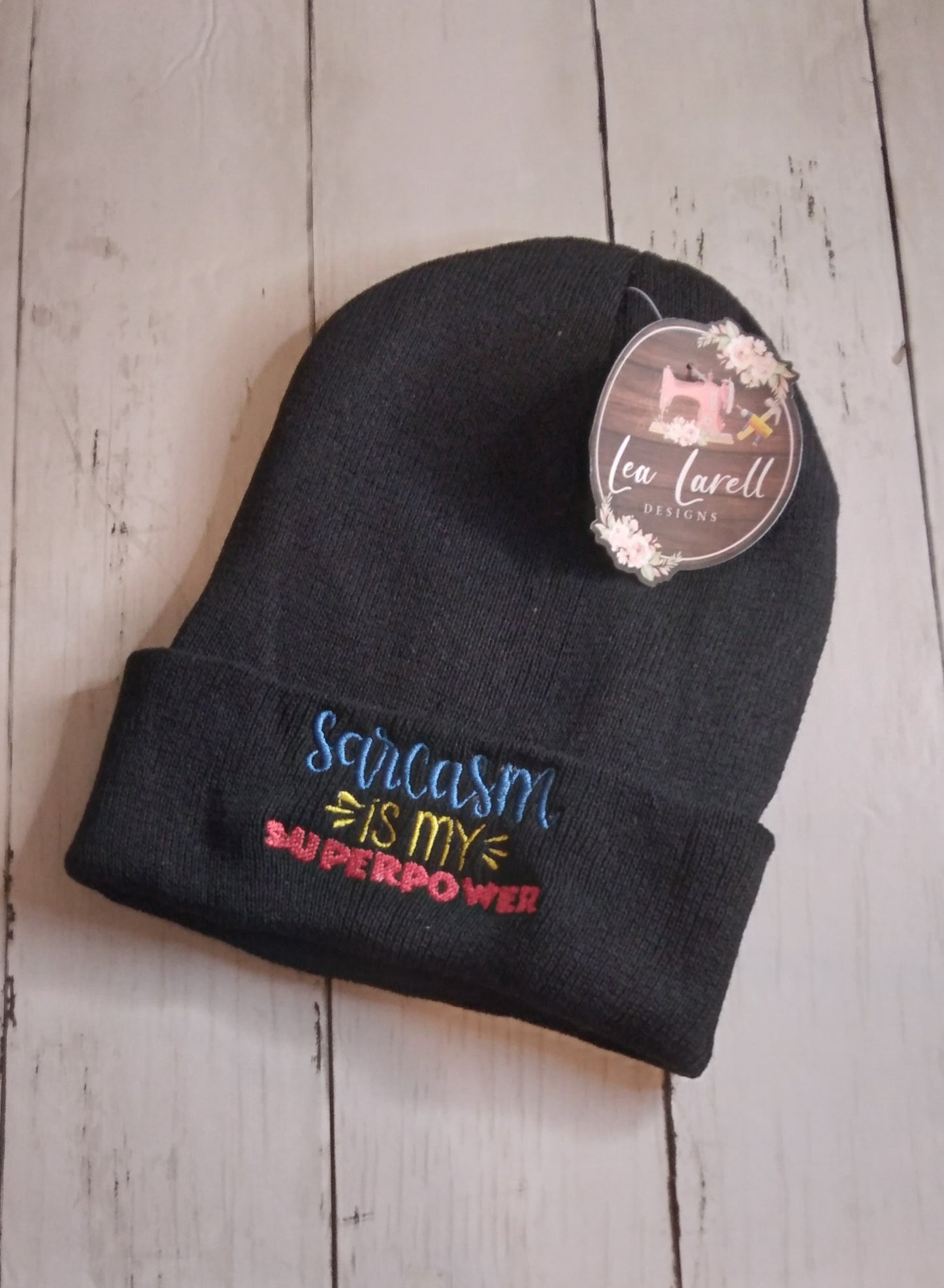 Embroidered SuperPower Beanie