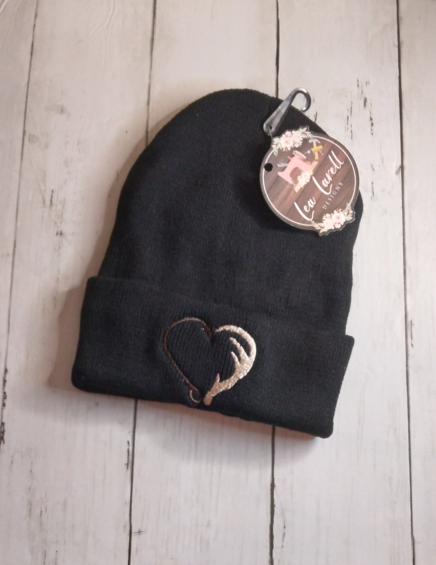 Embroidered Youth Fishing Beanie