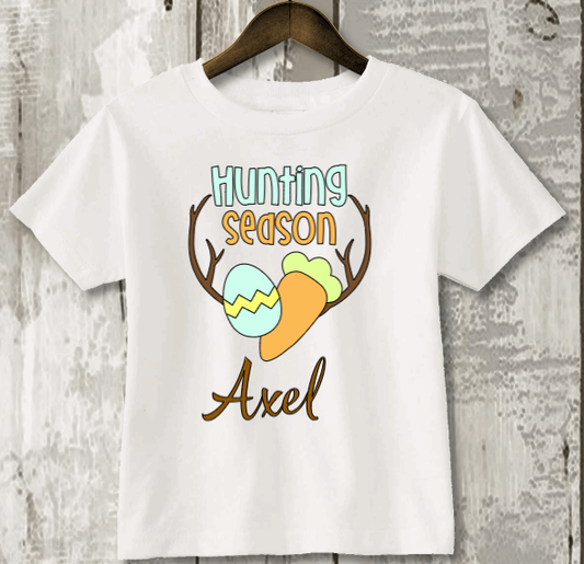 Embroidered Personalized Easter T-Shirt