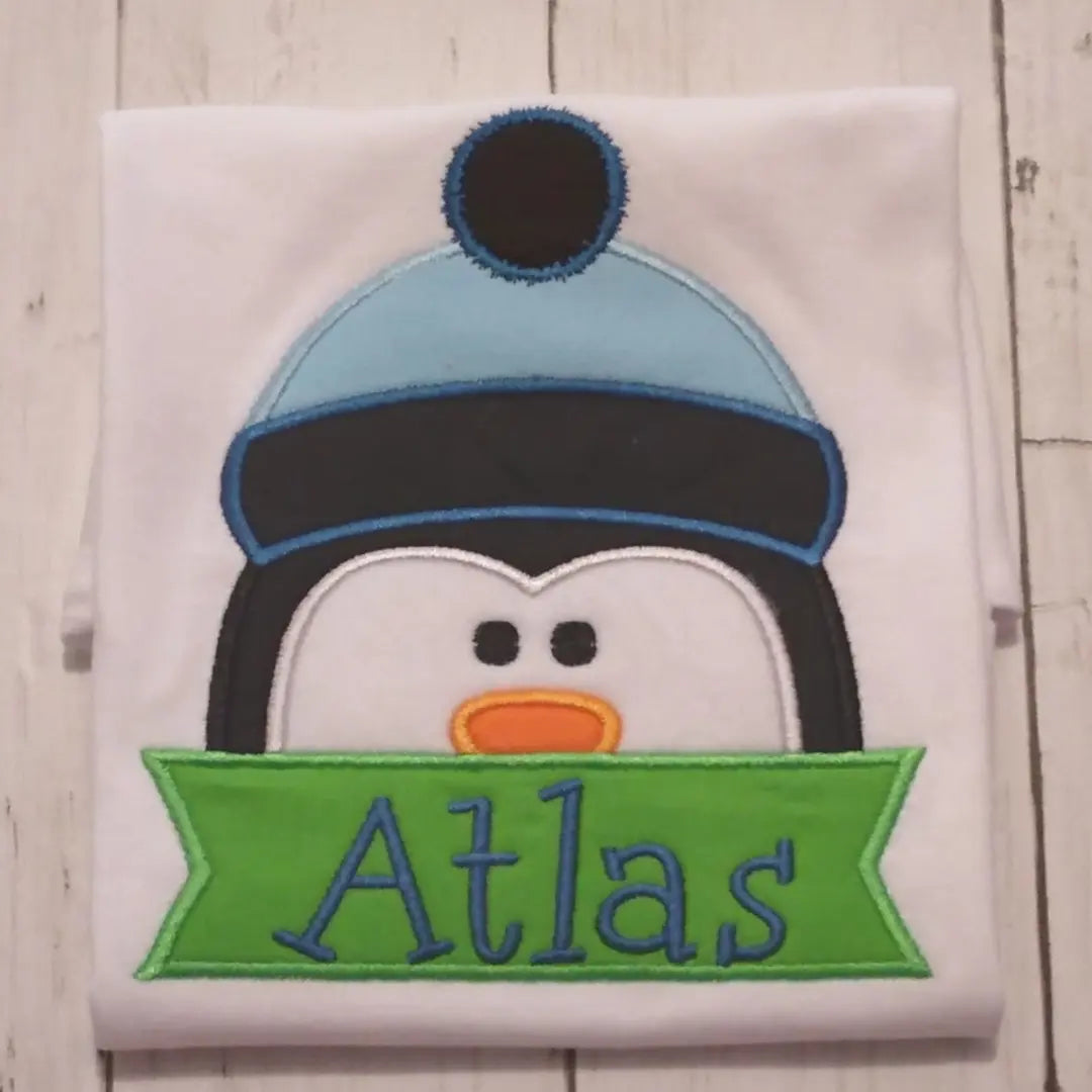 Embroidered Personalized Christmas T-Shirt