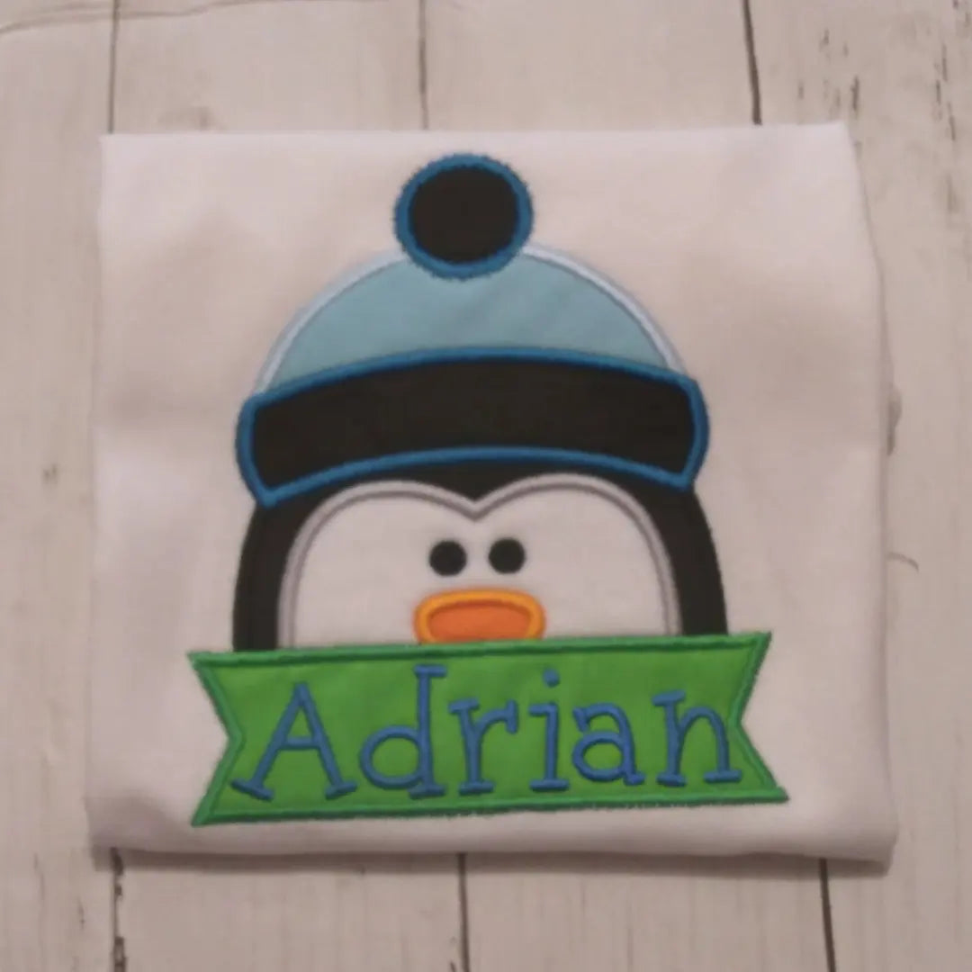 Embroidered Personalized Christmas T-Shirt