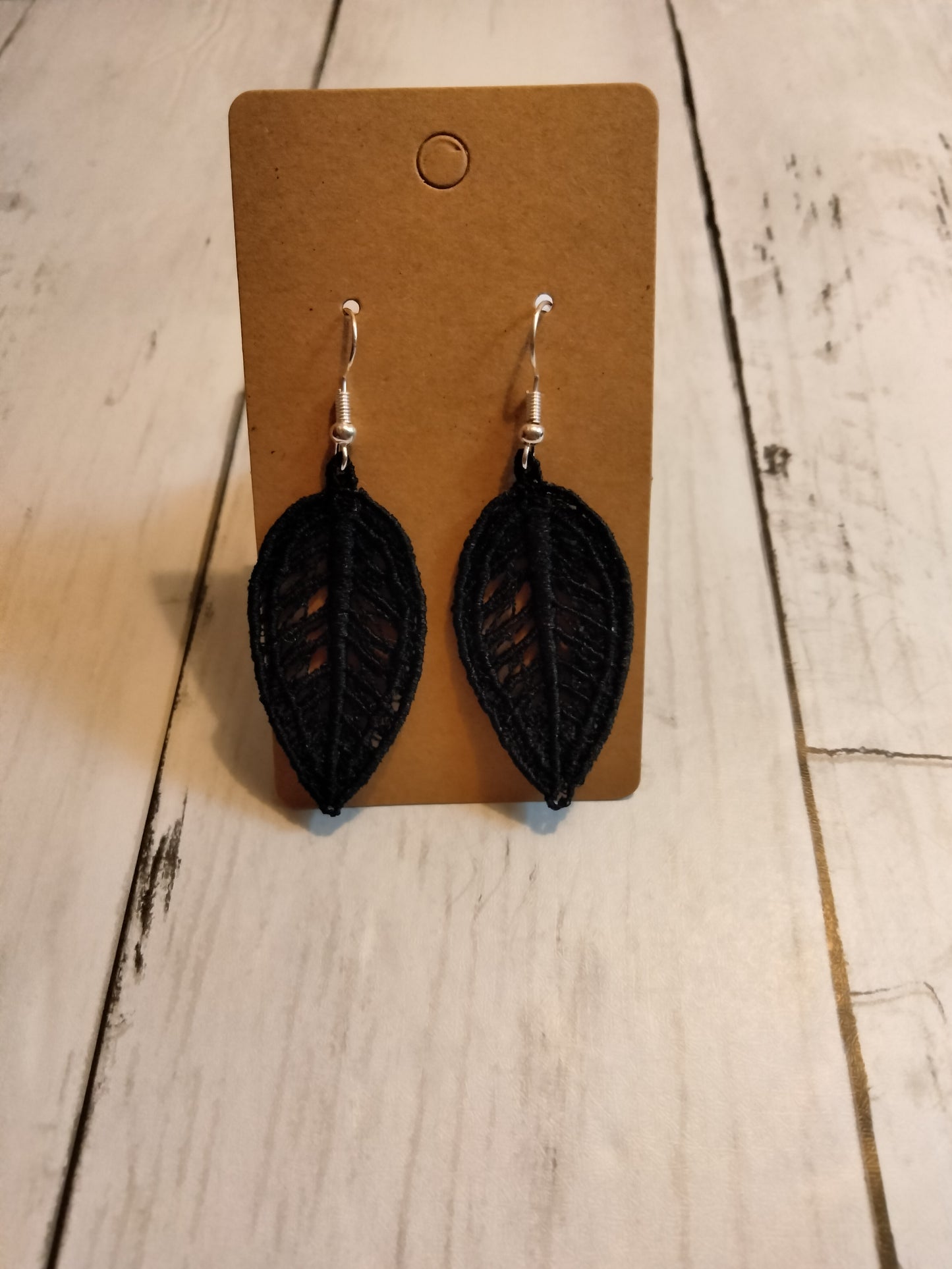 Embroidered Earrings