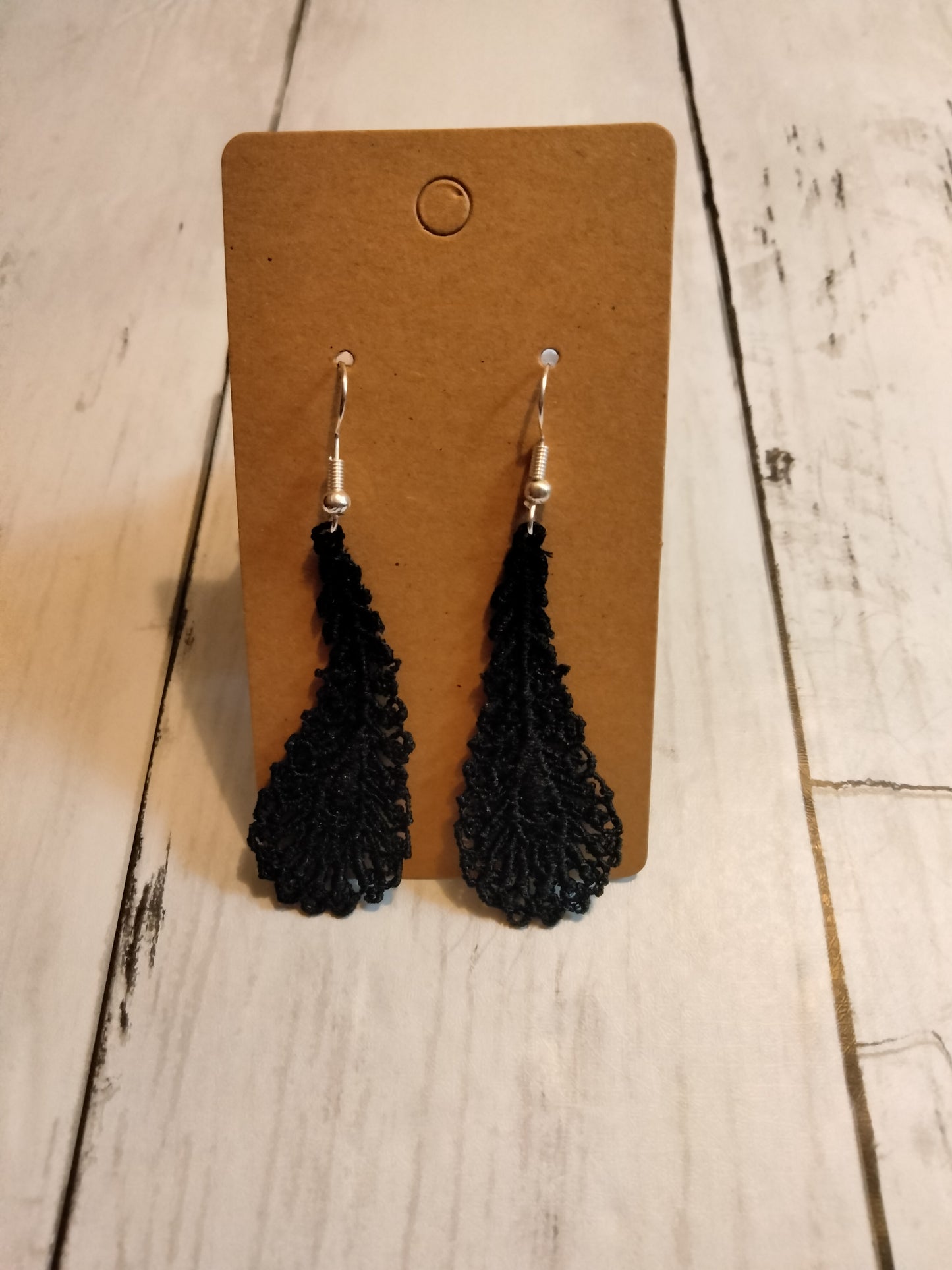 Embroidered Earrings