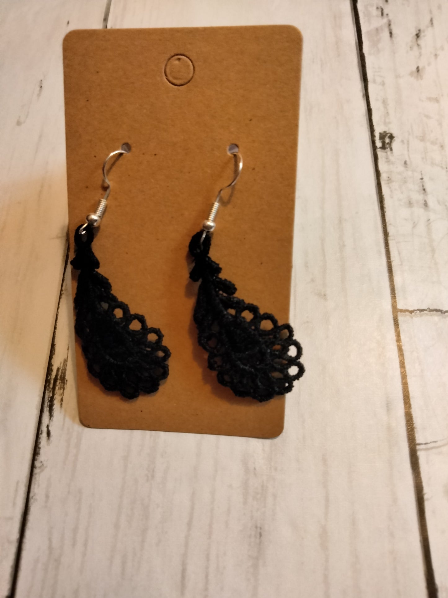 Embroidered Earrings