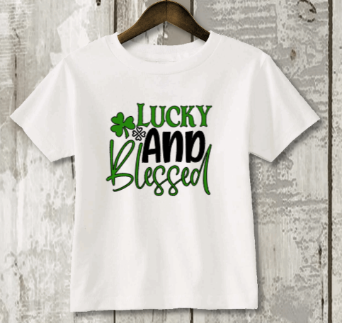Embroidered Personalized St. Patrick's Day T-Shirt