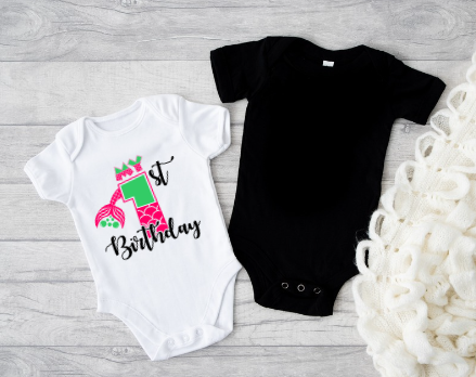 First Birthday Onesie