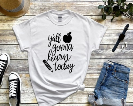 Adult Women's Back-to-School Shirt