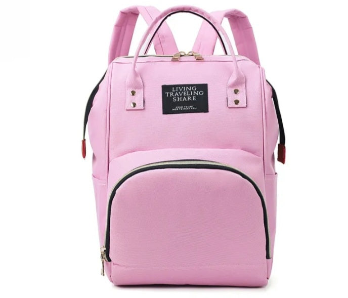 Embroidered Diaper Bag Backpack