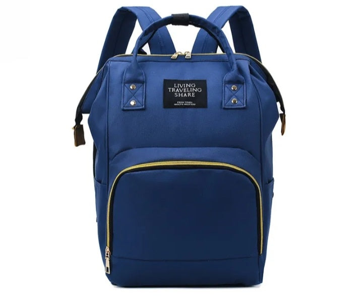 Embroidered Diaper Bag Backpack