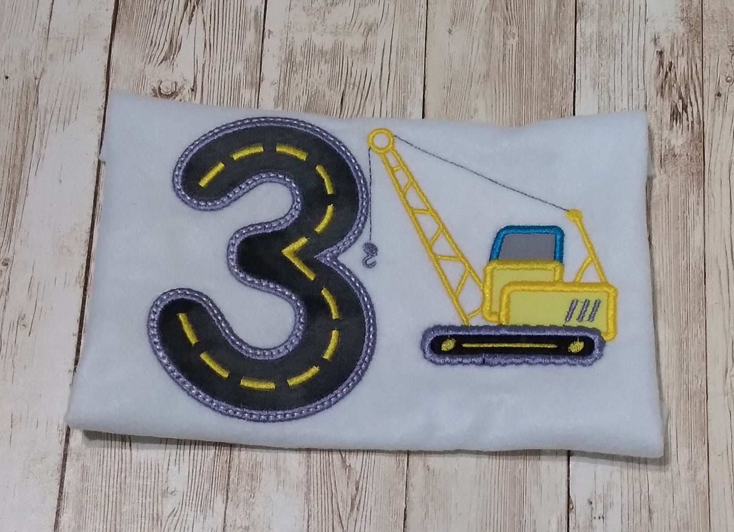 CRANE Birthday Embroidered Kids Shirt