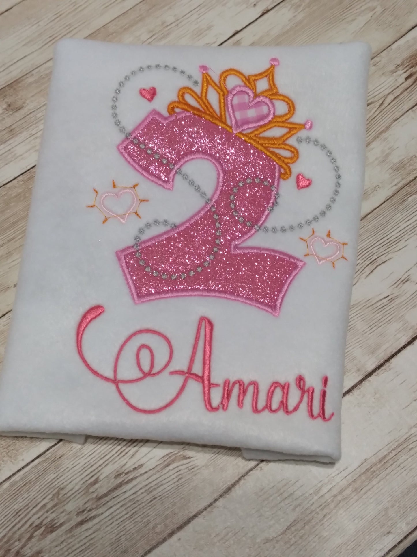 Birthday Girl Princess Tiara Birthday Shirt