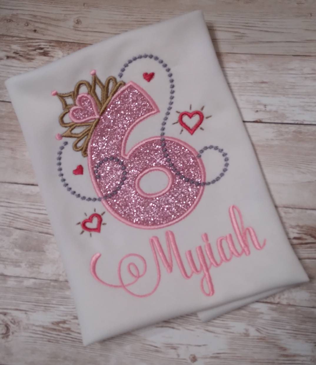 Girl Princess Birthday Shirt