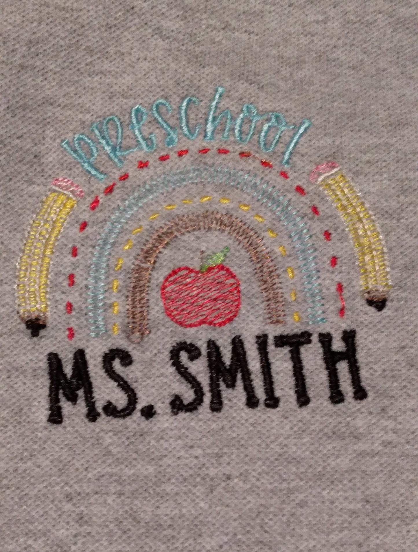 Teacher Personalized Embroidered Polo Shirt