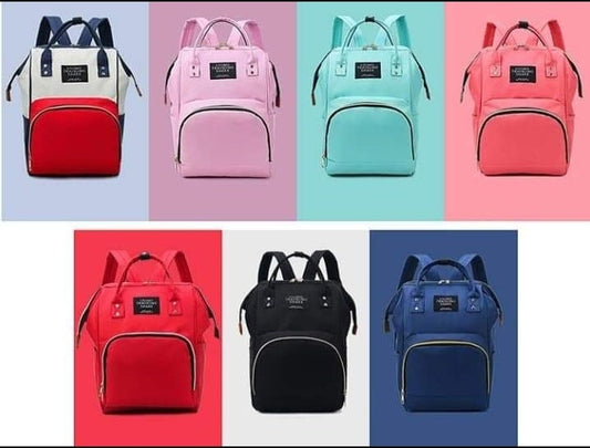 Embroidered Personalized Baby Diaper Bag Backpack