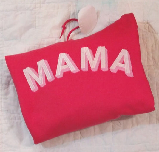 Embroidered Paprika Hoodie