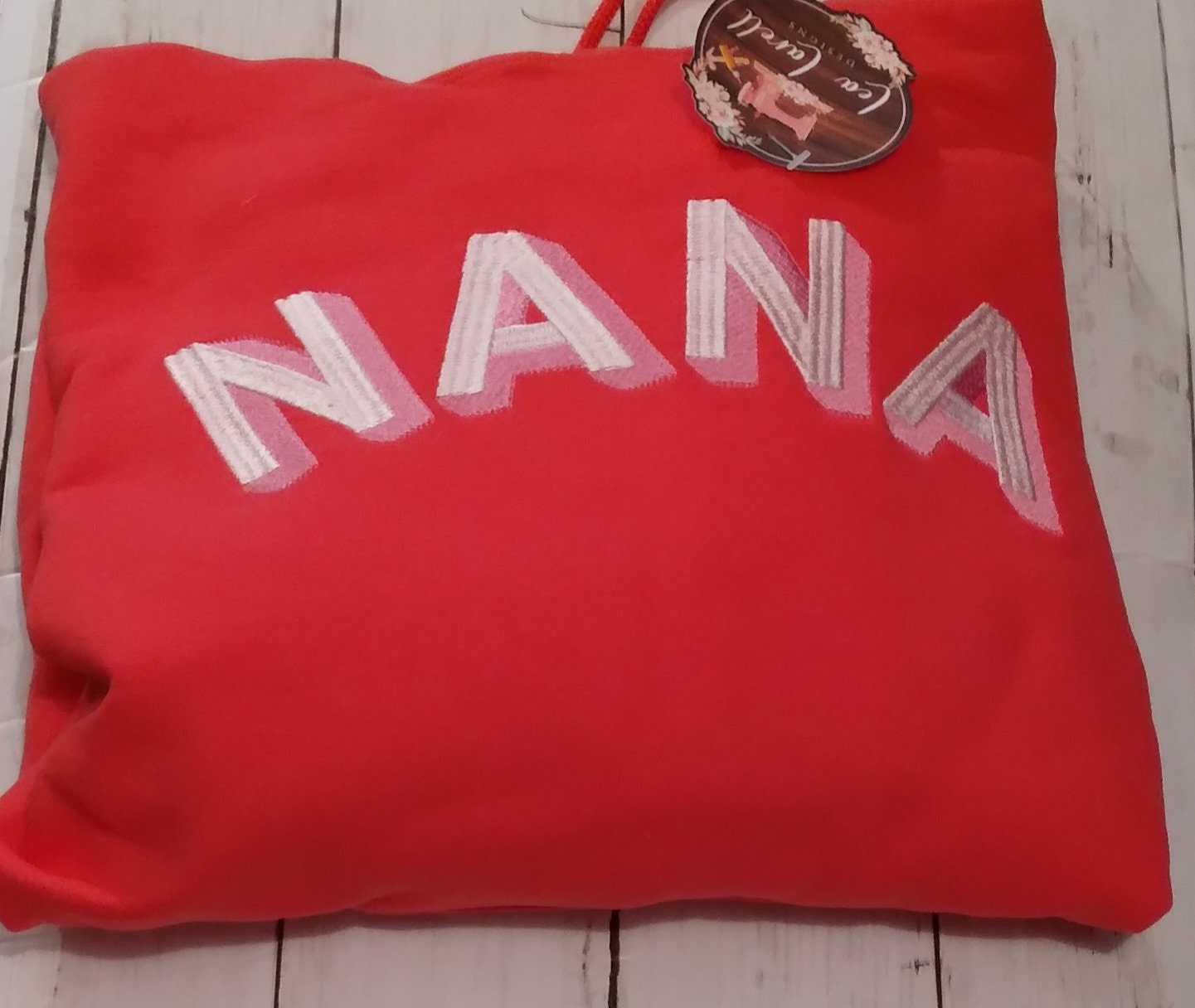 Embroidered Paprika Hoodie