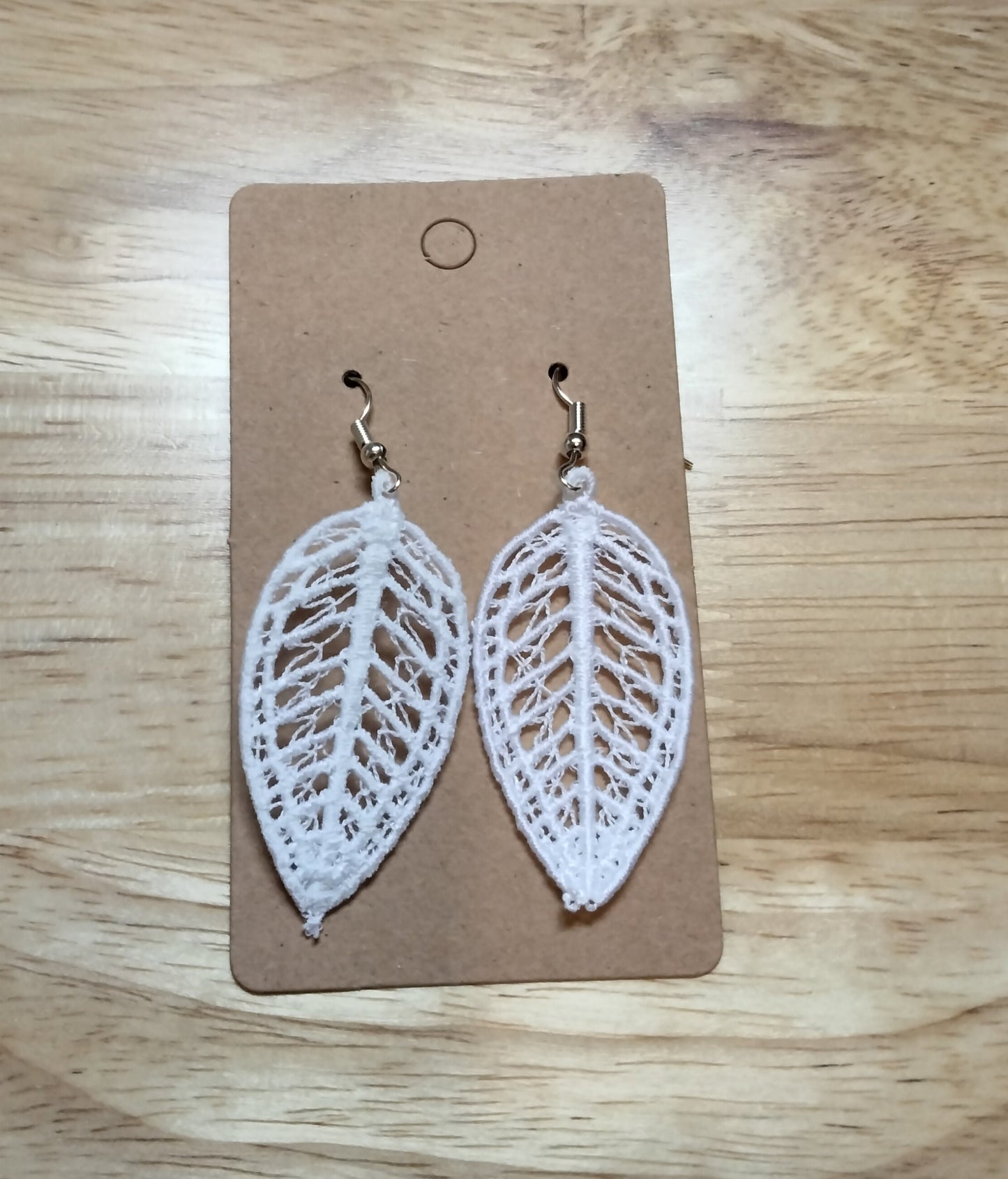 Bridesmaid Embroidered Earrings