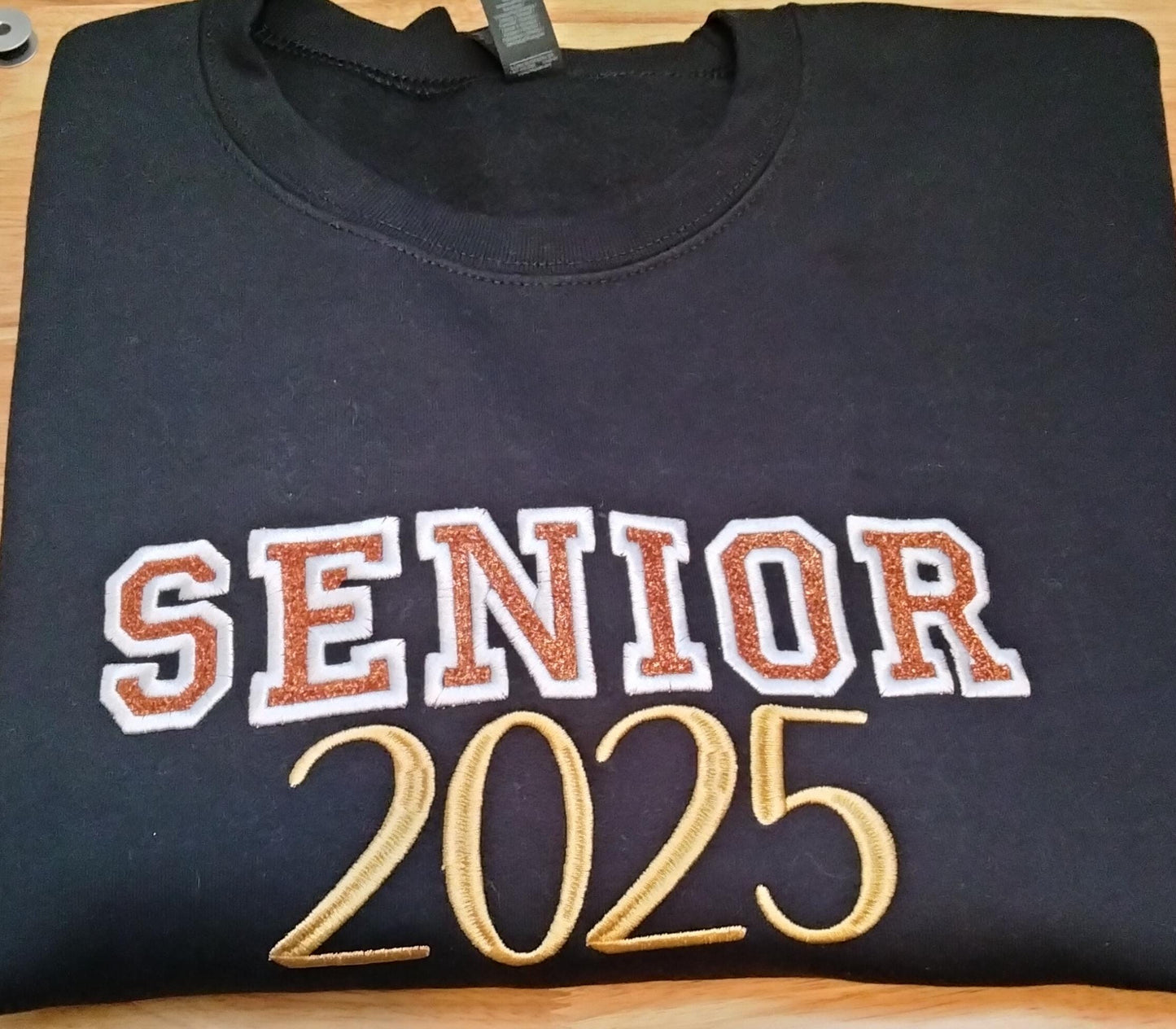 Senior 2025 Embroidered Crewneck